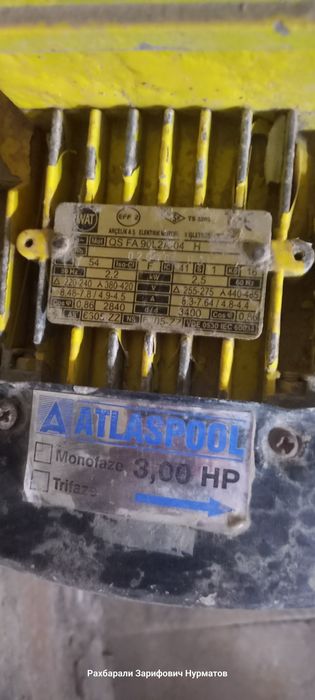 Фонтан матори сотилади. Срочна.