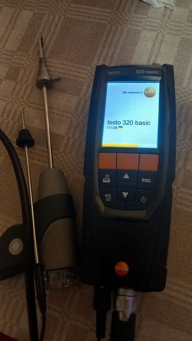 Testo 320 basic aparar măsură gaz