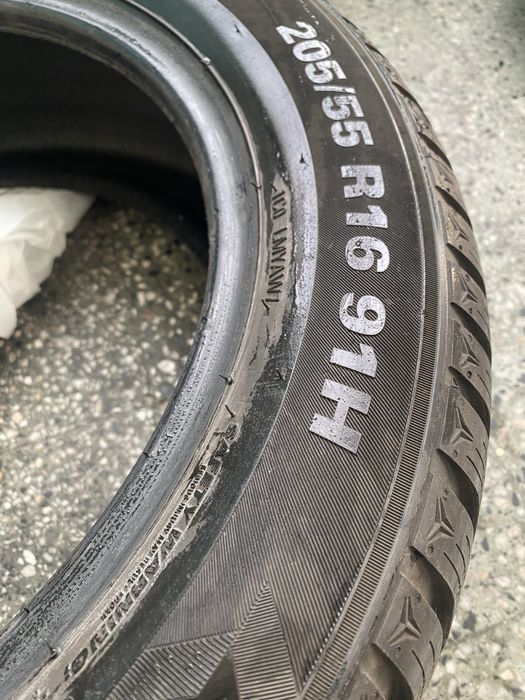 Зимни гуми Kumho 205/55/16 като нови