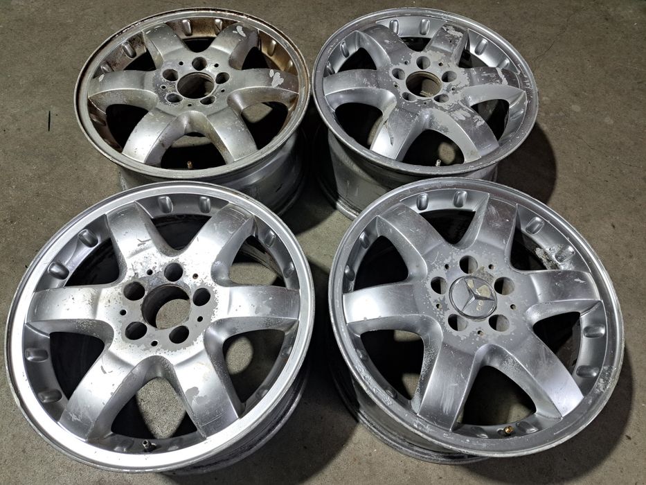 5х112/17 с гуми Мерцедес МЛ 5x112/17 Mercedes ML W163 W164