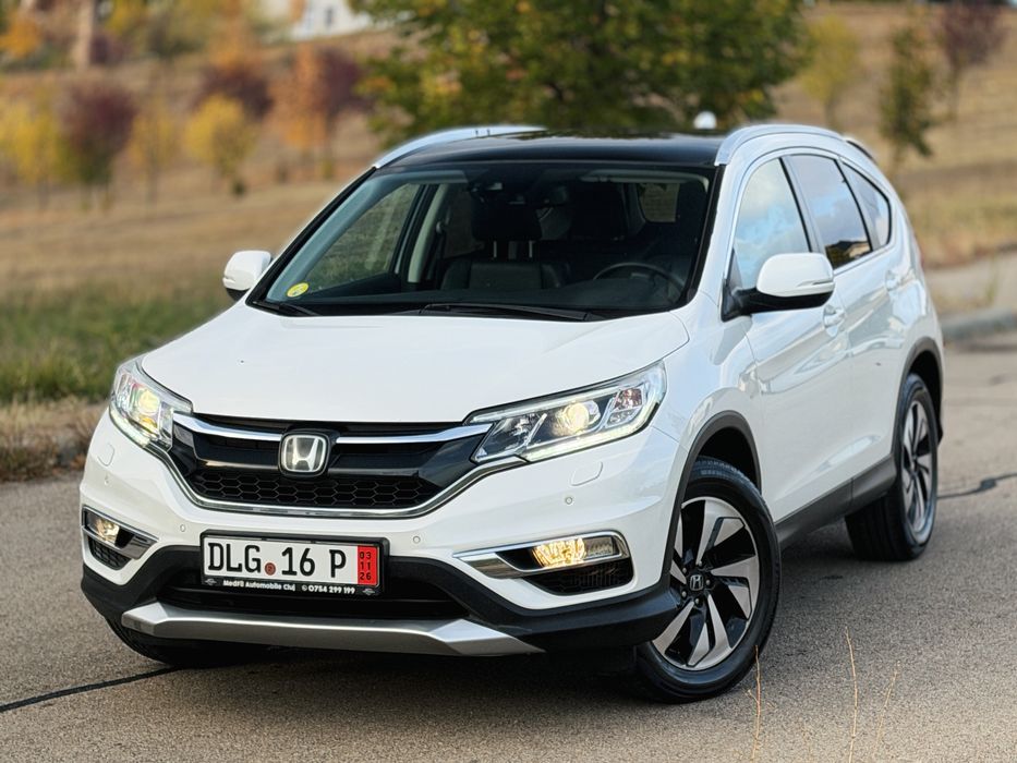 HONDA CR-V 1.6 Diesel 4x4 Xenon Distronic Panoramic Line Assist Cutie Automata Facelift Interior Memorii Top