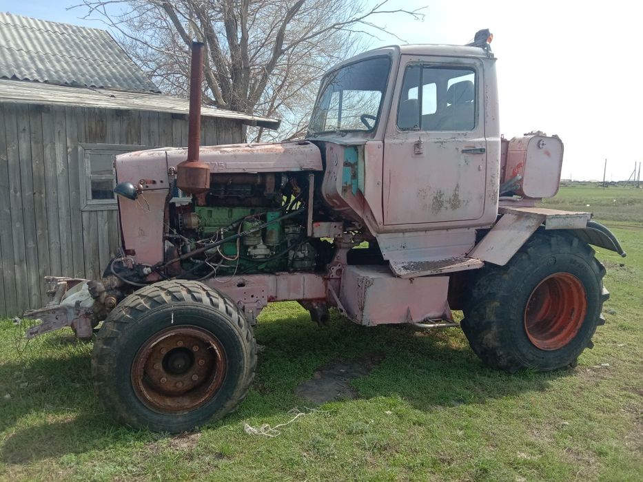 ДТ 75 на колесах