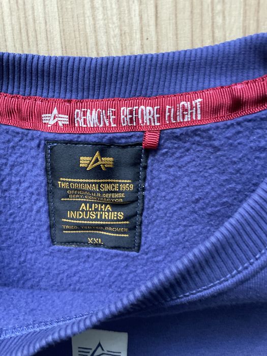 ALPHA INDUSTRIES / мъжка блуза/фланела XL/XXL