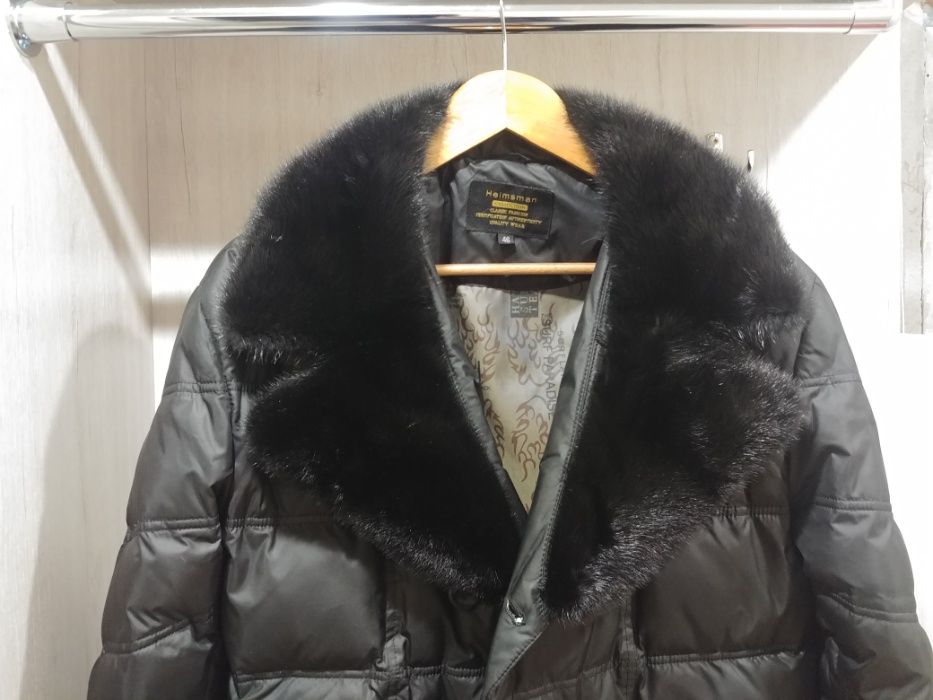 Пуховик натуральный. Размер 46-48