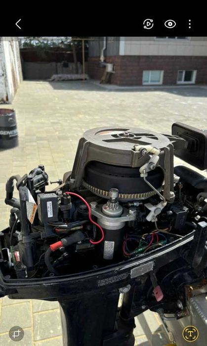 Tohatsu 9.9 с рычагом газа  / Срочная продажа