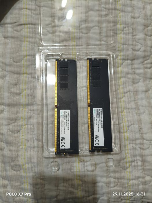 Оперативная память  DDR4  16g, 2*8