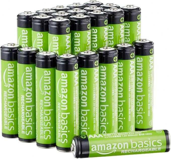 Чисто нови презареждаеми батерии Amazon Basics AAA/AA 1200/800mAh 1.2V