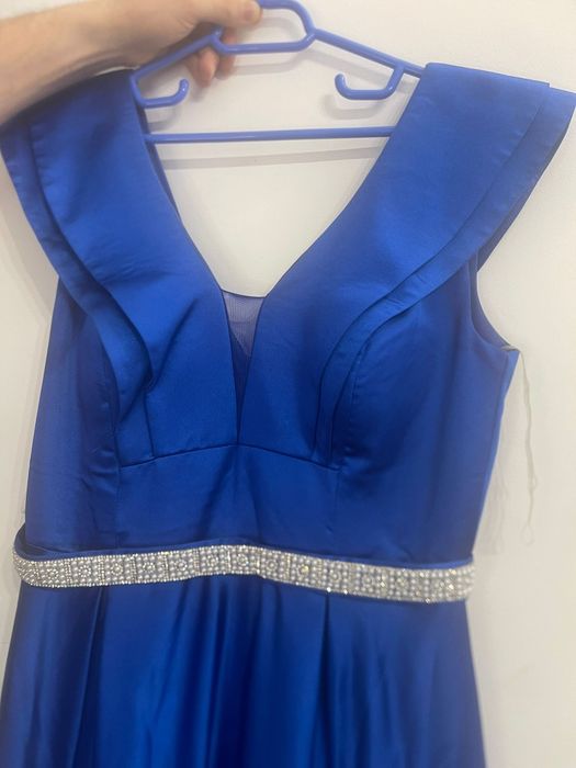 Rochie lunga albastră