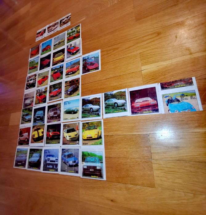 Колекция от картички с коли "BomBibom"