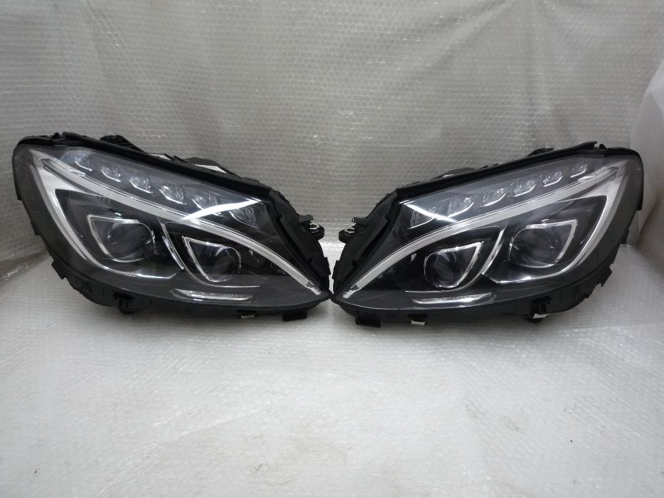 Mercedes C class w205 far full led ils stanga dreapta faruri xenon