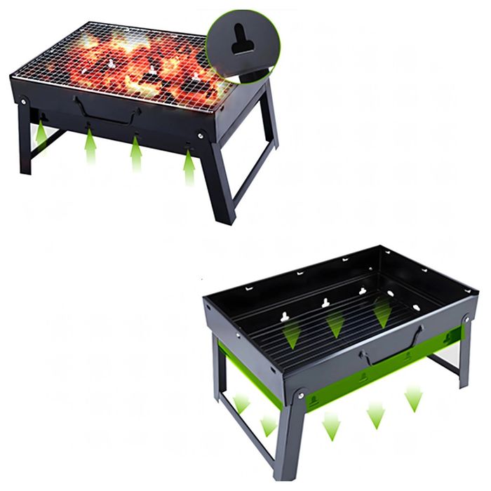 Градинска преносима скара подходяща за къмпинг,излет и за терасата