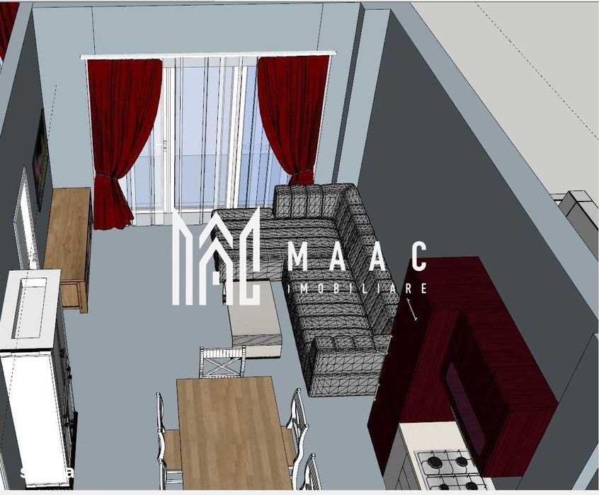 Apartament 2 camere decomandat | Șelimbăr | etaj 1, balcon