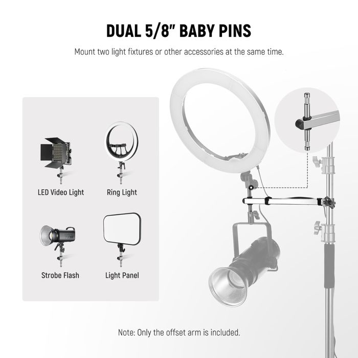 Рамо. стоманено. Светкавица. Лед осветление. C stand. стойка