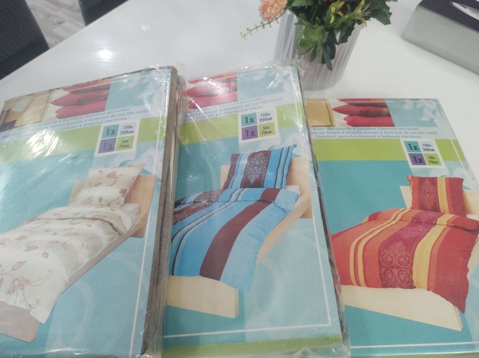 Продавам спални комплекти от памучен бархет