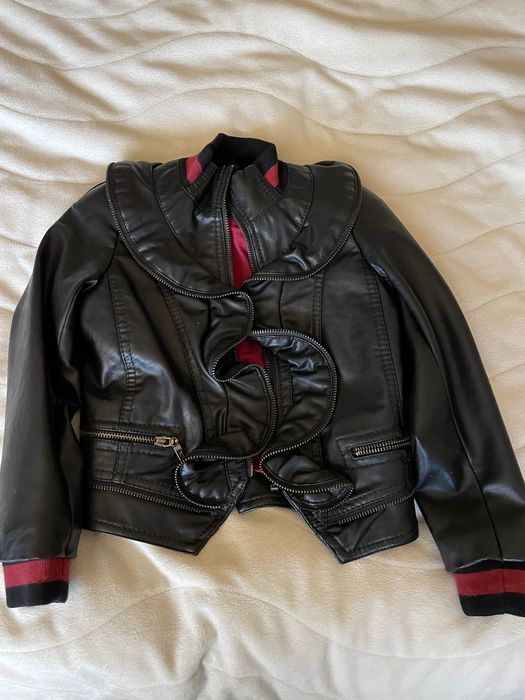 Детско кожено яке Junona