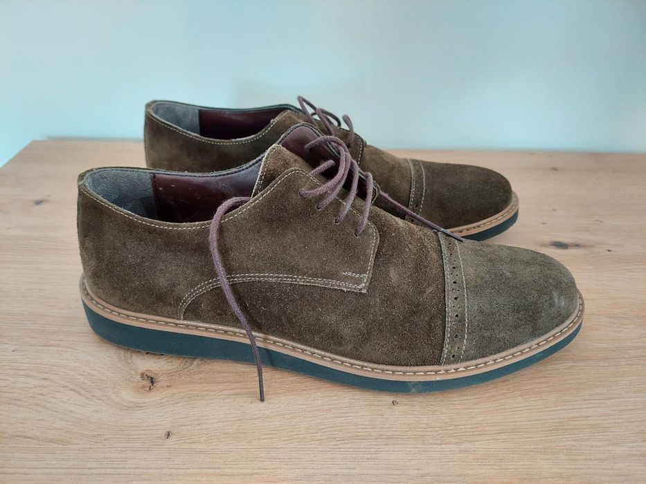 Pantofi piele întoarsă