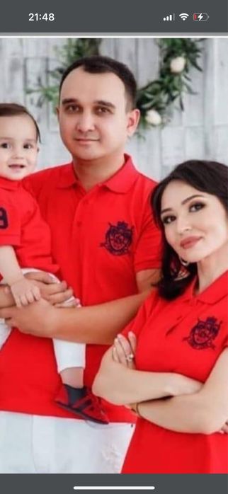 Парные футболки поло