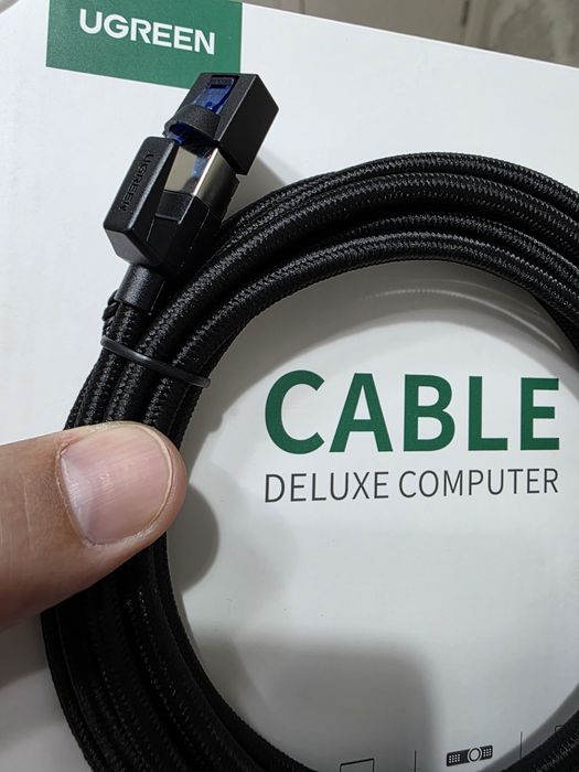 UGREEN CAT8 Ethernet Cable Сетевой кабель 40Гбит/с