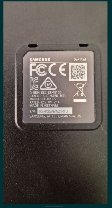 Vând Samsung Dex pad