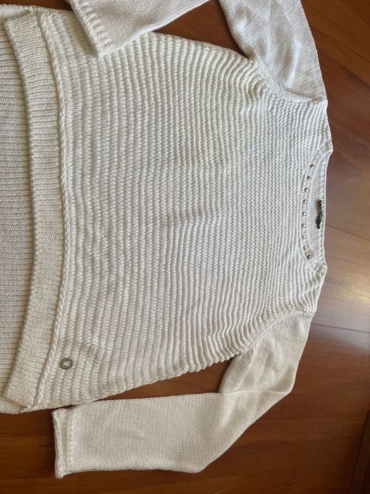 Плетена Бяла блуза