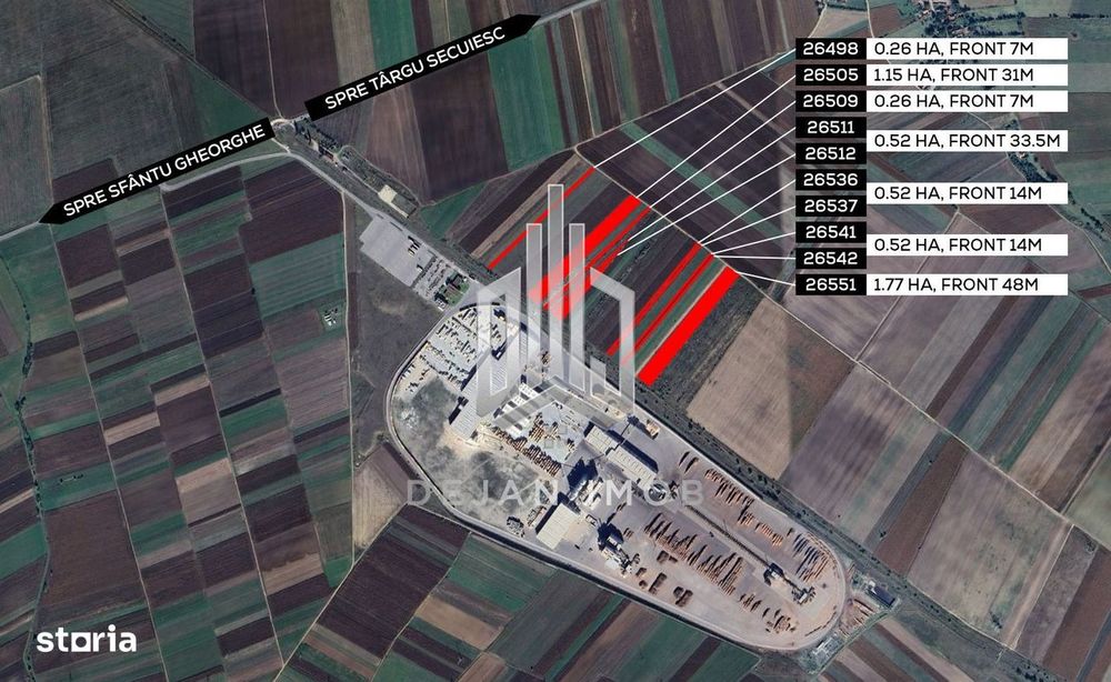 5 Ha | Teren extravilan | Langa Fabrica Reci