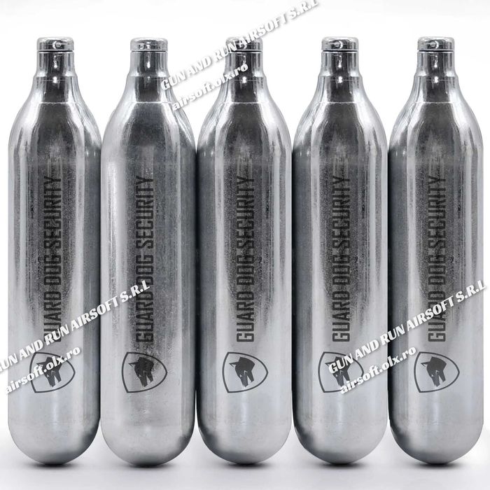 Pistol CO2 ~ MODIFICAT 5J ++ ~ Metal (Varianta PRO.) Cu Aer Comprimat