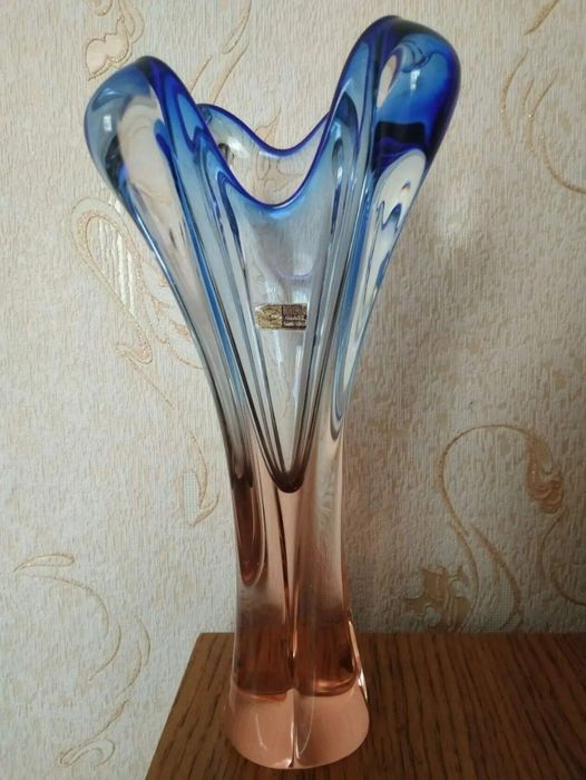 Ваза для цветов "Nemo".  Богемия.