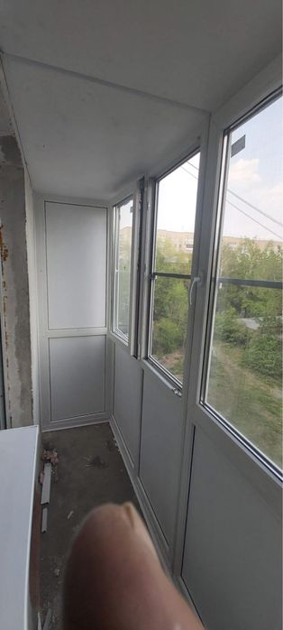 Монтаж окон, балконов и т д