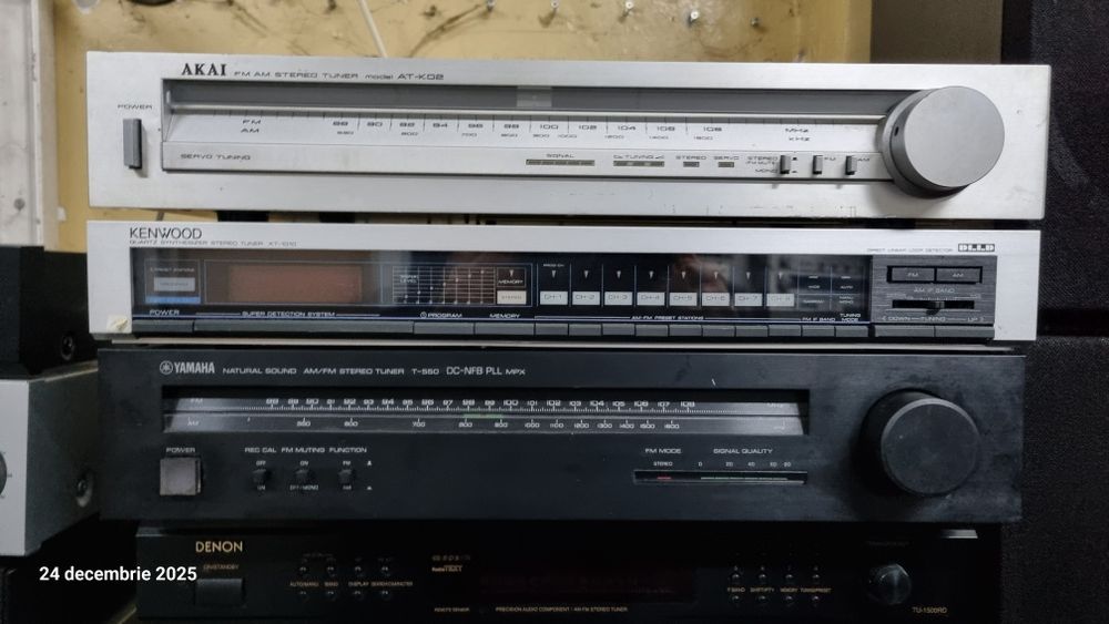 Tuner  Grundig T-907, Denon tu-580rd,Yamaha,Akai,Kenwood,Grundig