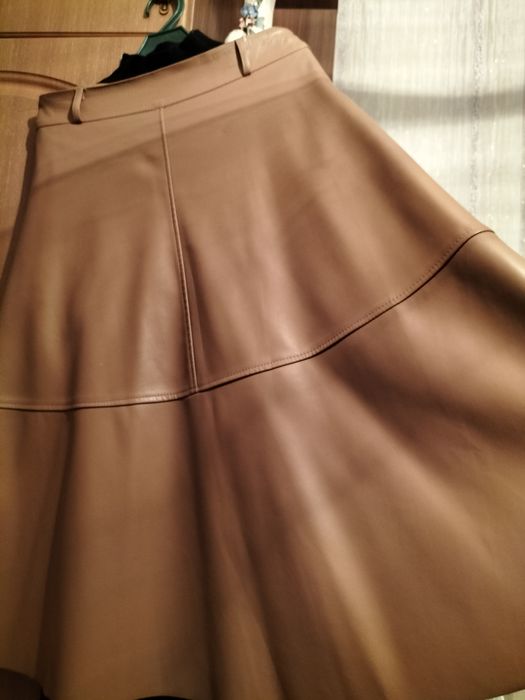 Юбка из экокожи.Дешево!
