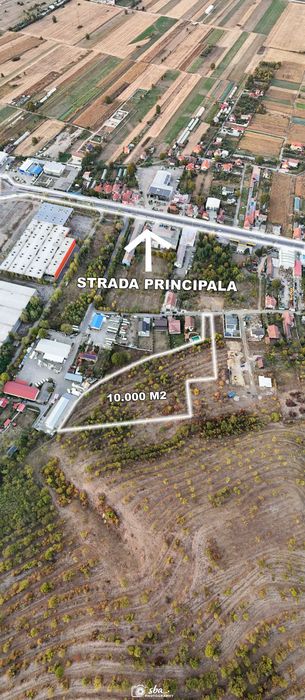 De vânzare teren 10.000 mp (1 hectar) în Sântuhalm, lângă Deva, ideal pentru dezvoltare imobiliară
