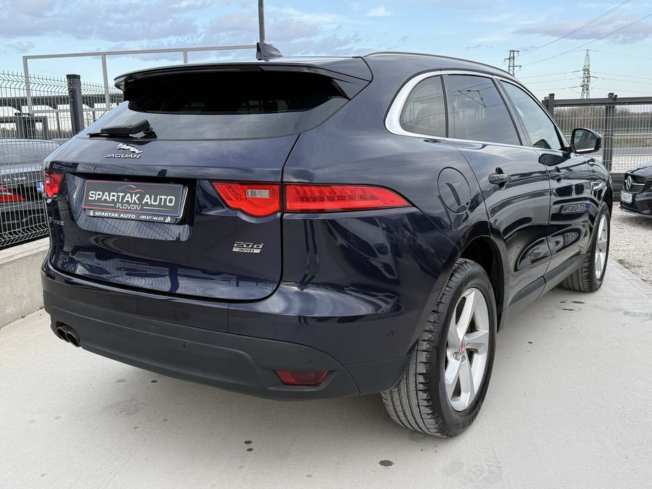 Jaguar F-PACE 2.0D* 2018г* 152.000КМ* Сервизна История* Топ Съствние*