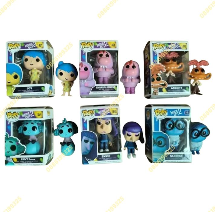 Funko POP Фигурки Отвътре Навън Outside Out 2 Фънко поп фигурки