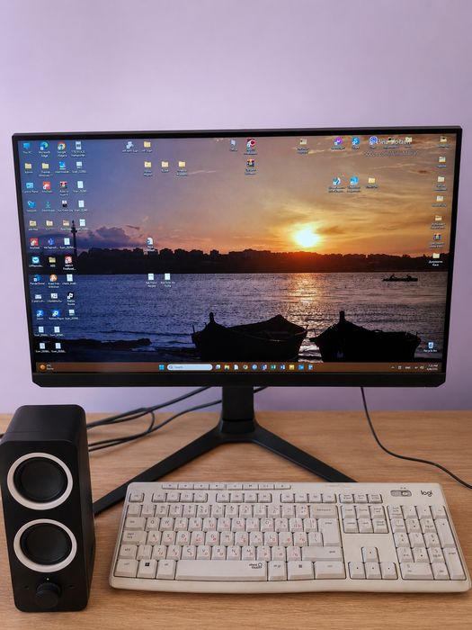 Комплект Настолен компютър Acer S2680G, монитор-Samsung, тонколони LOGI и принтер HP
