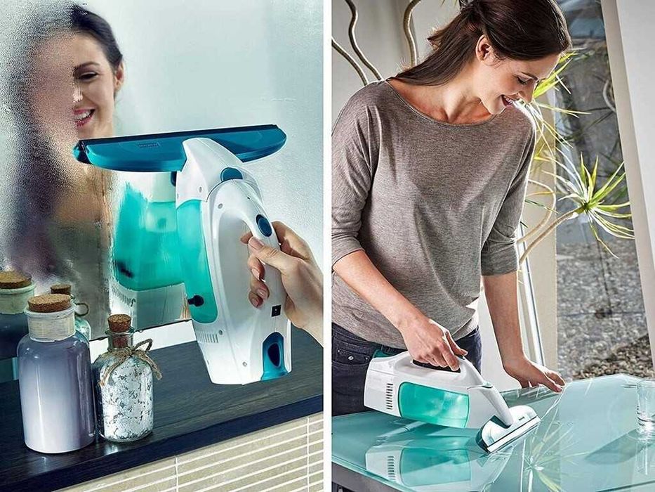 Стъклочистачка Leifheit Dry& Clean, aвтономия 38 минути 2 години г-я