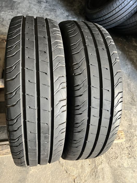 2 anvelope vara ca Noi 205/75/16 C , Continental , DOT 2021 , 7.4 mm