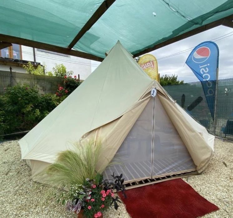 Cort de glamping MOBILAT belltent canvas