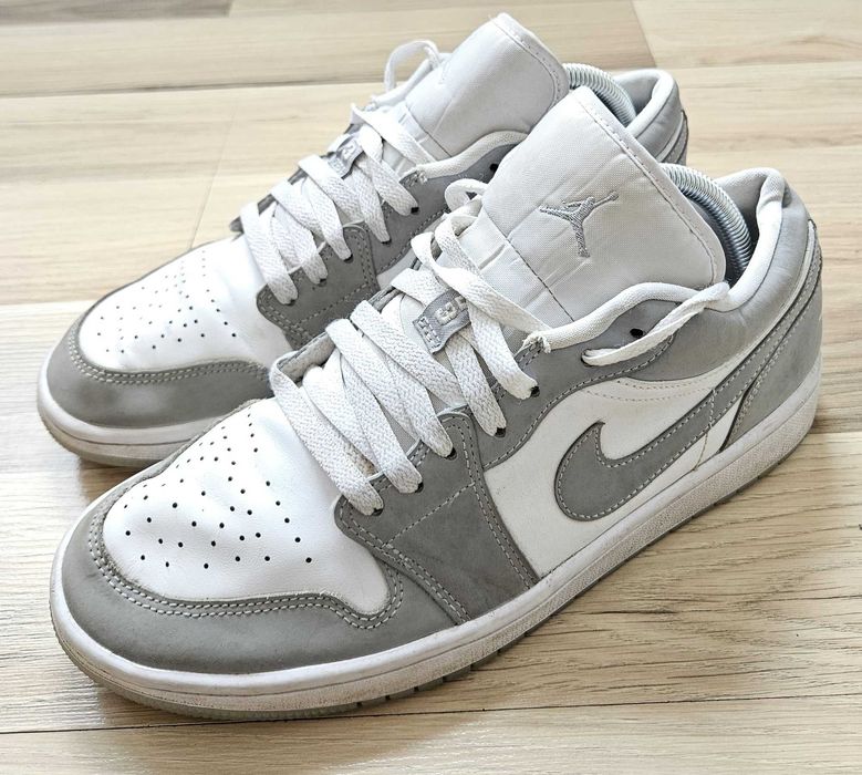 Мъжки кецове Air Jordan 1 Low Wolf Grey - 42
