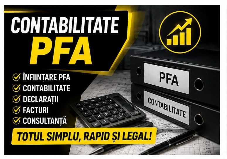 Contabilitate | Infintare PFA UBER si Bolt gratuit sediu fizic
