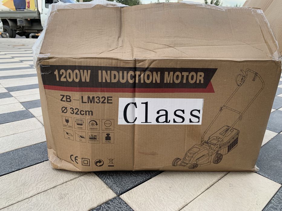 Газонокосилка gzaonakasilka Class 1200w Медный обмотка год гарантия