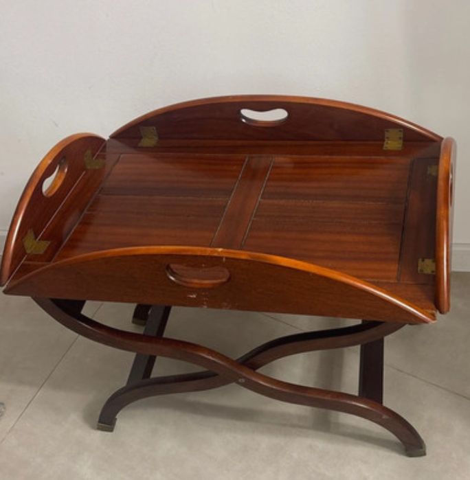 Masa majordom din lemn de mahon