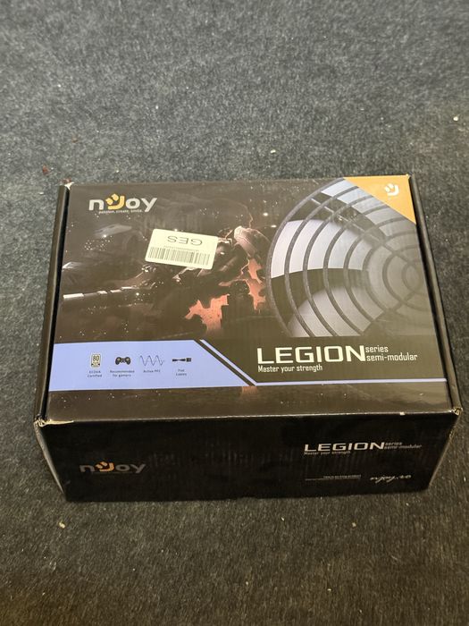 sursa PC njoy legion600w 80+ semimodulara cutie completa