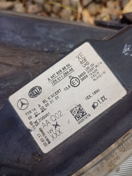 Bara față far faruri full led Mercedes Vito Viano W447