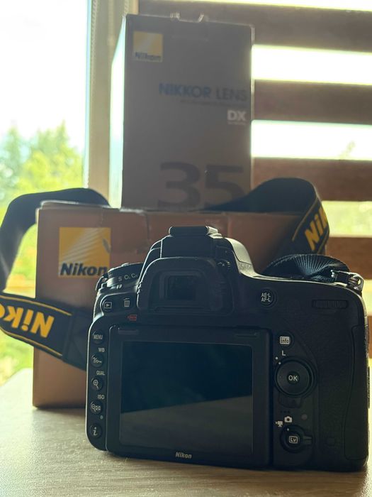 Nikon D750 (27к кадъра) + Nikkor 85mm f/1.8G + DX 35mm f/1.8G + 2 SD карти