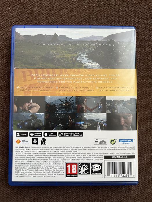Игра за Ps5 Dead Stranding