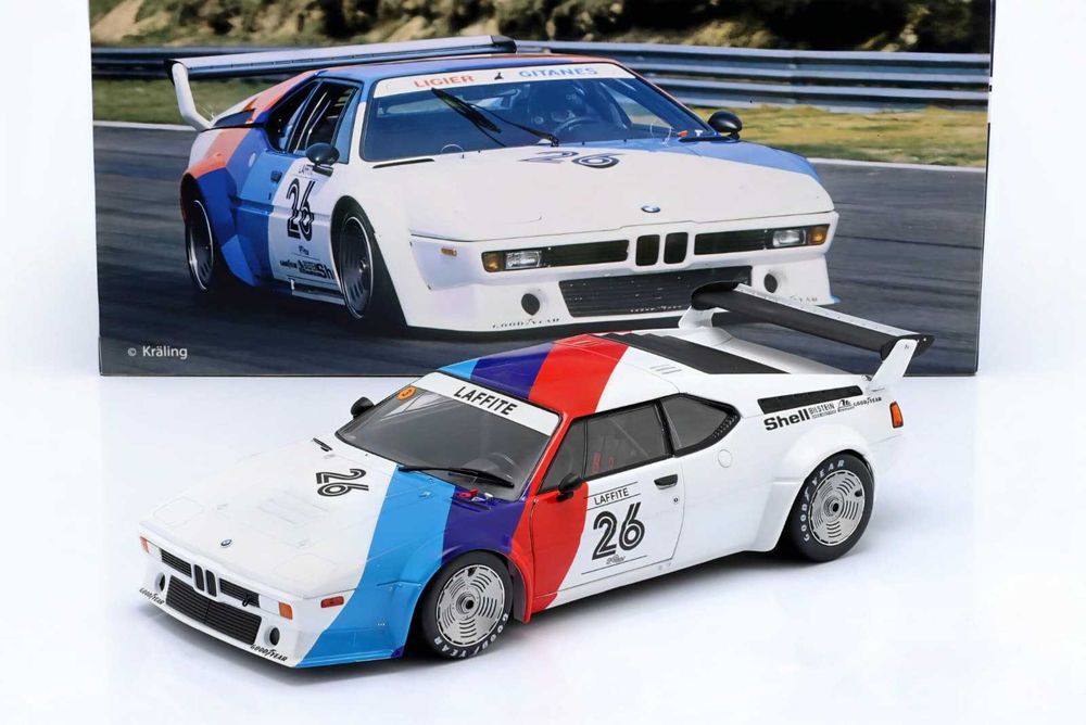 Macheta BMW M1 M88 3.5L Team BMW Motorsport No. 26 Procar Series 1:18 Werk83