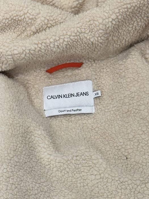 пуховик calvin klein