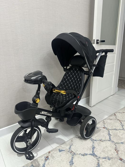 Детская велосипед коляска skillmax