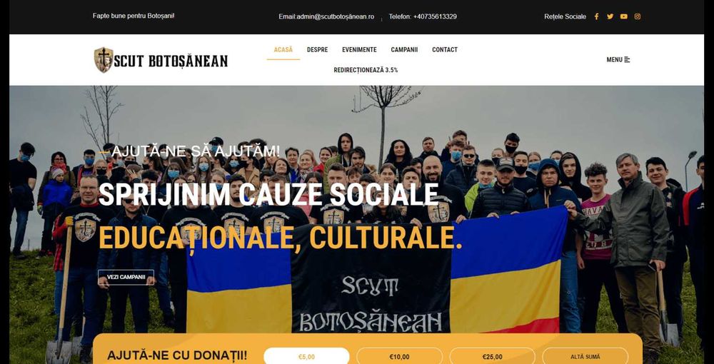 Creare site-uri web, web development