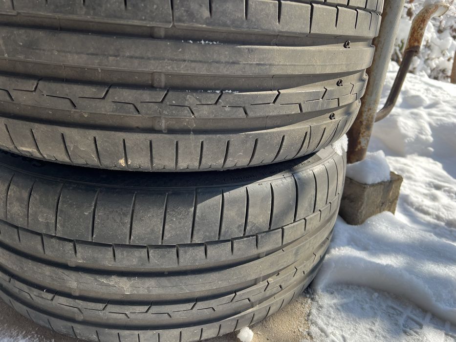 Диски ABT с летней резиной Continental